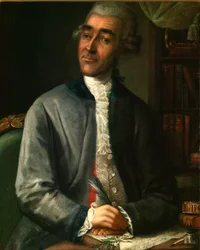 Portret van de schrijver Vasily Grigorievich Ruban 1742-1795, 1786