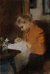 Leopoldine Steindl-Moser, zus van de kunstenaar