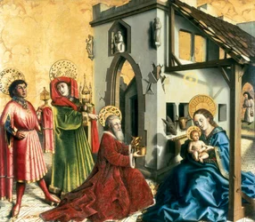 Aanbidding der Wijzen, ca. 1444
