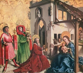 Aanbidding der Wijzen, ca. 1444