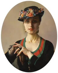 Portret van een Dame