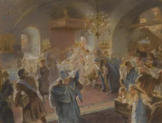 Bestuderen van het besprenkelen van de hop