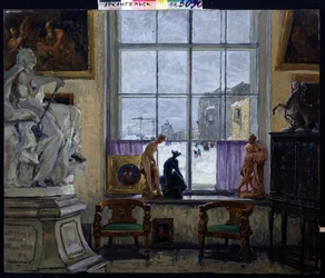 Een museumzaal