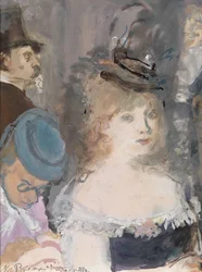 Illustratie voor Boule de Suif door Guy de Maupassant