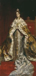 Portret van Alexandra Feodorovna (Alix van Hessen) (1872-1918)