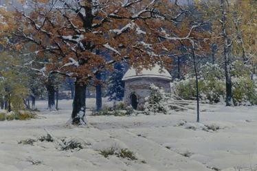 Sneeuw in september, 1898