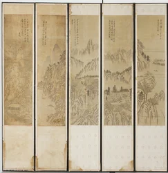 Landschapsscènes, Choson dynastie
