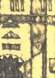 Abstracte industriële vormen