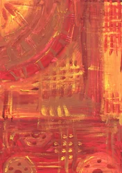 Dynamische, abstracte warmte