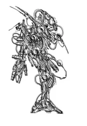 Ingewikkelde cyborgmachine