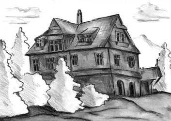 Mysterieus oud herenhuis