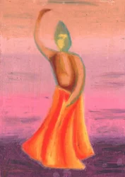 Spirituele zonsondergangdans
