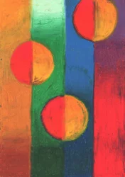 Levendige abstracte indelingen