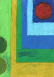 Levendige geometrische abstractie