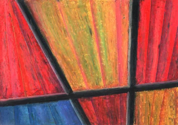 Levendige geometrische tinten