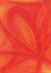 Levendig rood abstract