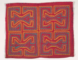 Shirt Paneel (mola), ca. 1950