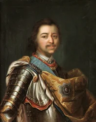 Portret van Keizer Peter I de Grote 1672-1725