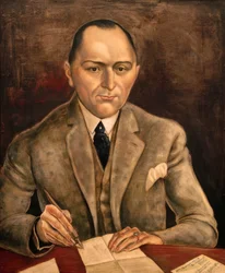 Portret burgemeester Dr. Herrfurth