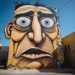 200 jaar oude gigantische schattige oger gezicht 4