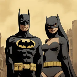 Batman en Catwoman