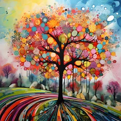 boom in bloementuin 4