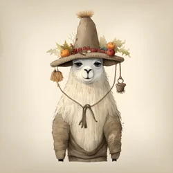 Lama, 18e eeuw Amerika 2