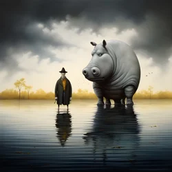 Mijn huisdier is een nijlpaard 1