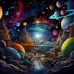 Planetarium in de ruimte 1