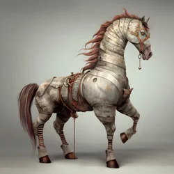 anthropomorf paard 2