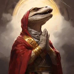 killer queen biddende T-Rex 2