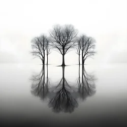Zwart-wit foto