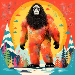 Vreemde Bigfoot 2