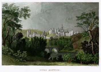 Kasteel Alnwick, Northumberland, 18e-19e eeuw