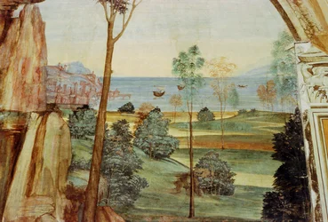 Het leven van St. Benedictus (detail)