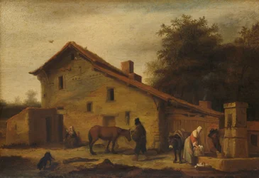 Een herberg in de buurt van Nantes