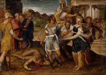De Executie van Johannes de Doper, 16e eeuw