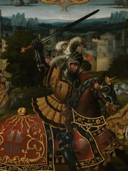 Detail (legende van St. George)