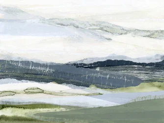 Rustig abstract landschap