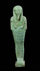 Shabti-figuur (faience)