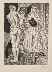 Drie Gratiën van het ballet, pub. 1927