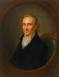 Thomas Paine (1737-1809), ca. 1792 (olieverf op doek)