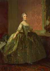 Portret van Maria Luisa van Parma