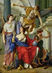 Allegorie van de regentschap van Anna van Oostenrijk, 1648