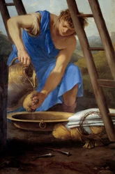 De kruisafneming (detail)