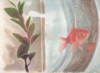Madeliefje, c.2016 (acryl op aquarelpapier)