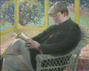 Frederick Carl Frieseke (olieverf op doek)
