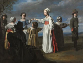 Dansende kinderen, ca. 1650