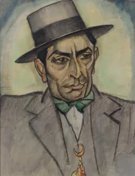 Een man in Spaanse kleding, c. 1914
