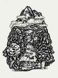 Berglandschap (ca. 1891–1941)